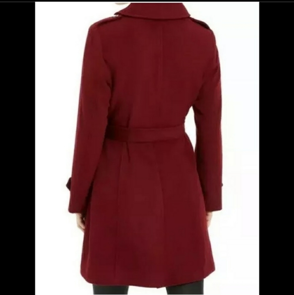 MICHAEL KORS DARK BRANDY COAT XS - Picture 3 of 16